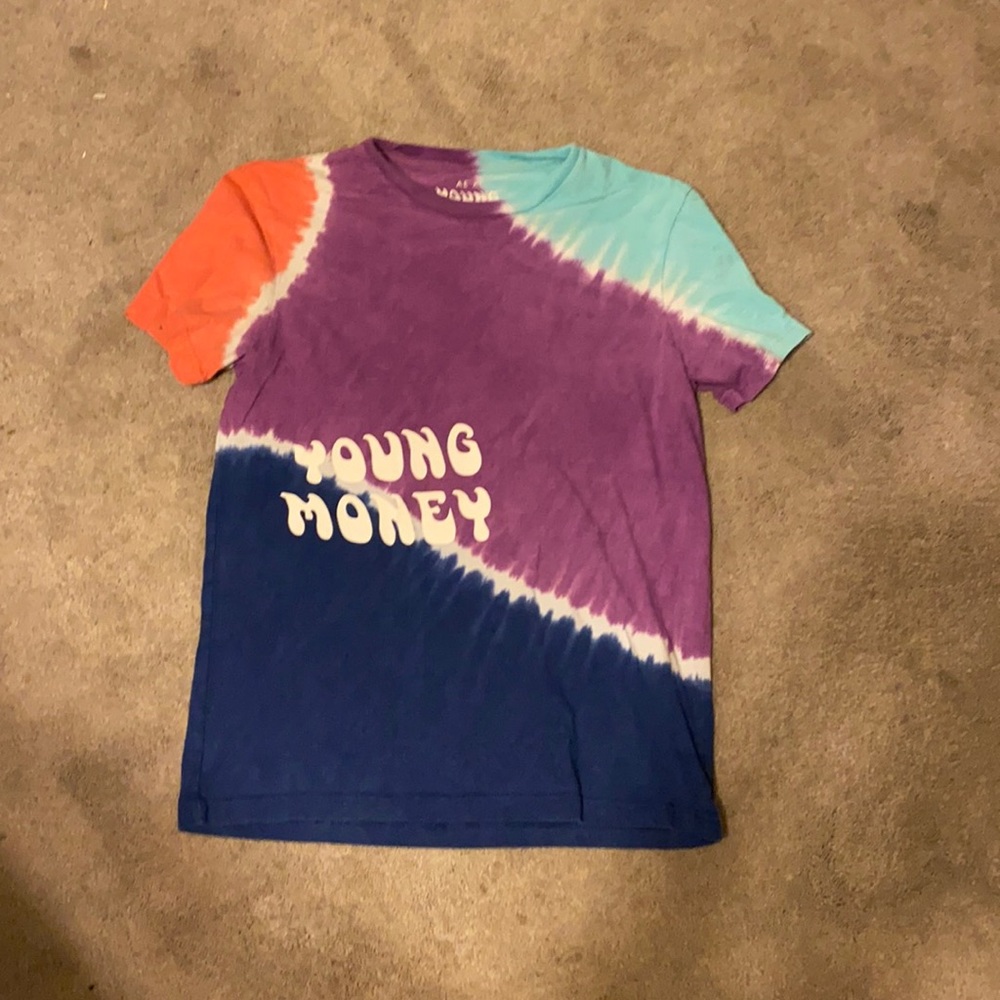 American Eagle Young Money Tye Dye Shirt